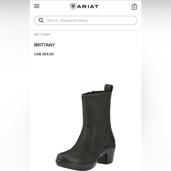 Ladies Ariat Brittany Boots - Picture 4 of 4